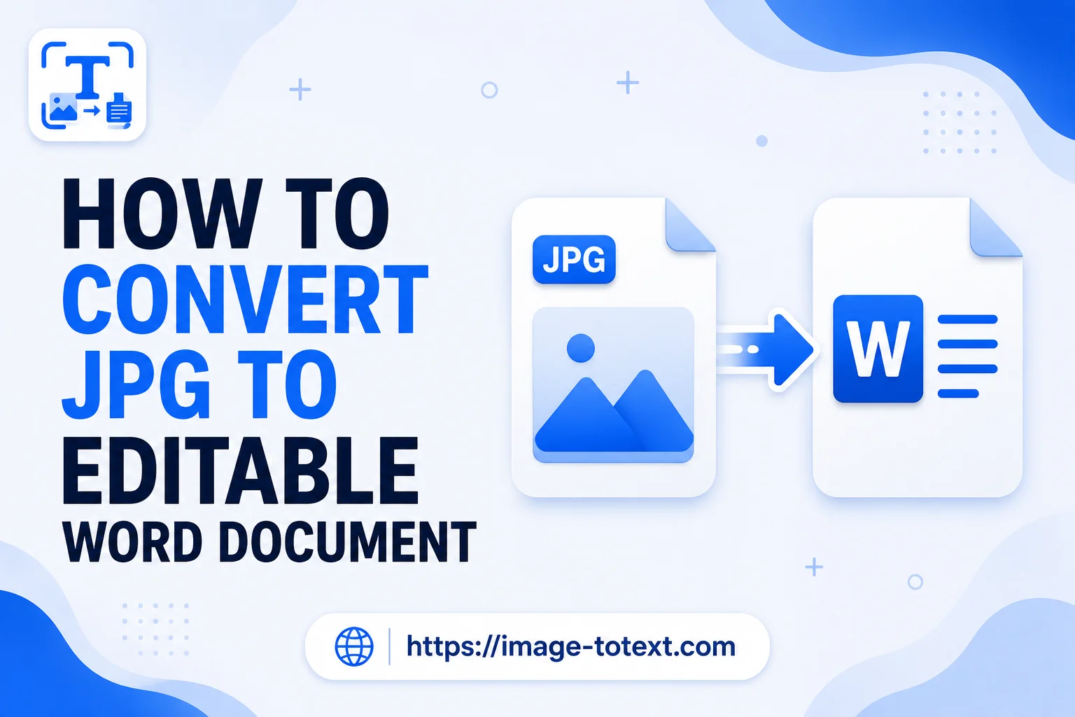 How to Convert JPG to Editable Word Document